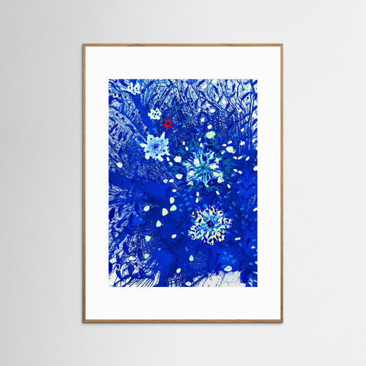 Starlit Petals - The quiet mystery of the night garden in bloom.